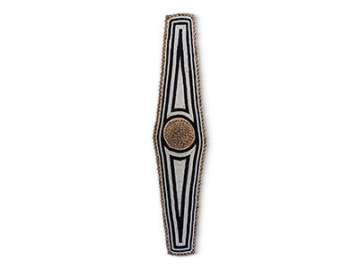 African Rectangle Beaded Shield - 2
